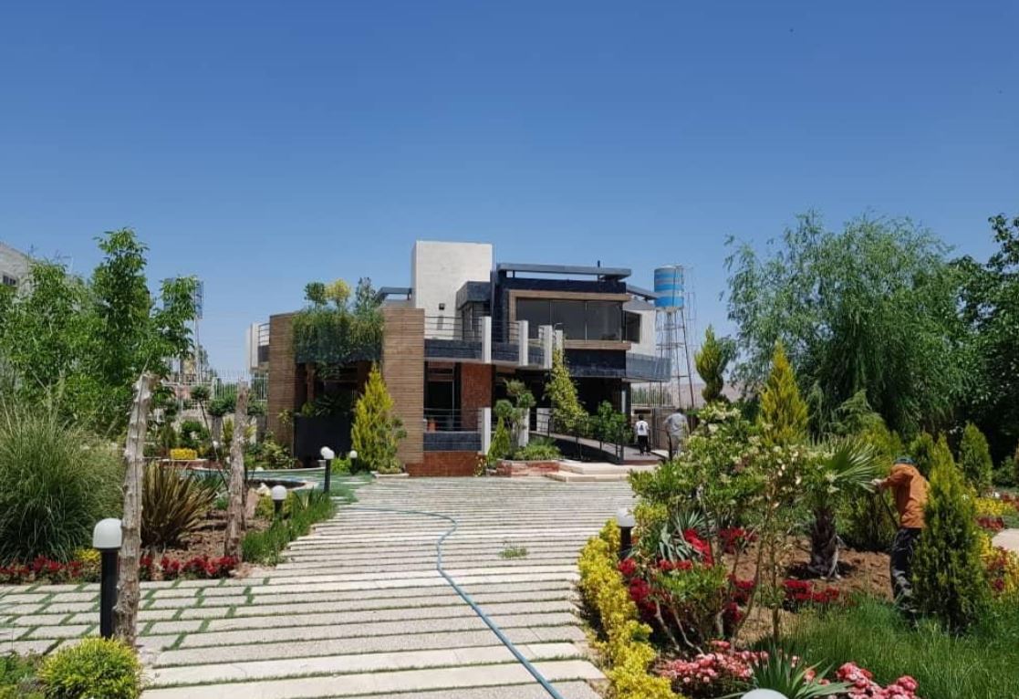 طراحی و اجرای ویلا نما شیراز