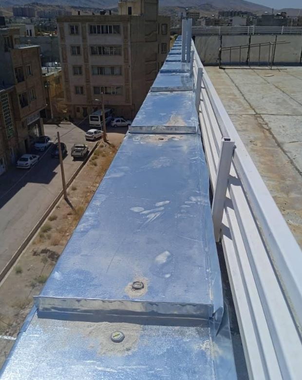 کانال سازی کولر ، ابچک فلزی ، درز انقطاع ، دریچه ی کولر در شیراز