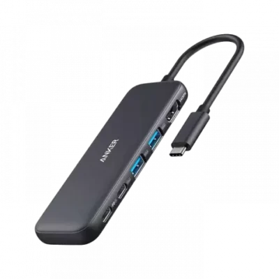 هاب 5 پورت Anker مدل A8355 332 USB-C 5-in-1