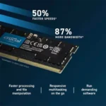 رم لپ تاپ 8 گیگابایت Crucial مدل CT8G48C40S5 DDR5 4800MHz - تصویر 6