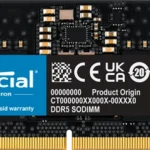 رم لپ تاپ 8 گیگابایت Crucial مدل CT8G56C46S5 DDR5 5600MHz CL46