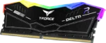 رم کامپیوتر 32 گیگابایت (16GB*2) TeamGroup مدل DELTA RGB DDR5 BLACK 6000MHz - تصویر 5