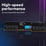 رم لپ تاپ 8 گیگابایت Crucial مدل CT8G56C46S5 DDR5 5600MHz CL46 - تصویر 2
