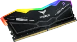 رم کامپیوتر 16 گیگابایت (8GB*2) TEAMGROUP مدل T-FORCE DELTA RGB DDR5 6000MHz CL38 - تصویر 2
