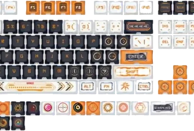مجموعه کامل کلید کیبورد مکانیکال Redragon مدل A143 PBT
