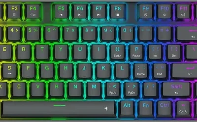کیبورد مکانیکال گیمینگ بی سیم Redragon مدل GHOSTBLADE K735‌