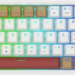 کیبورد مکانیکال گیمینگ بی سیم Redragon مدل RAMMUS K677 WLR RGB PRO‌
