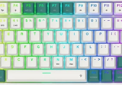 کیبورد مکانیکال گیمینگ بی سیم Redragon مدل K678 WG Pro‌