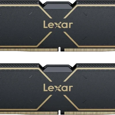 رم کامپیوتر 32 گیگابایت (16GB*1) LEXAR مدل THOR LD5U16G60C38LG-RGD DDR5 6000Mhz CL38‌