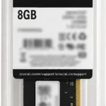 رم کامپیوتر 8 گیگابایت (8GB*1) CRUCIAL مدل CT102464BF832B DDR4 3200Mhz CL22‌