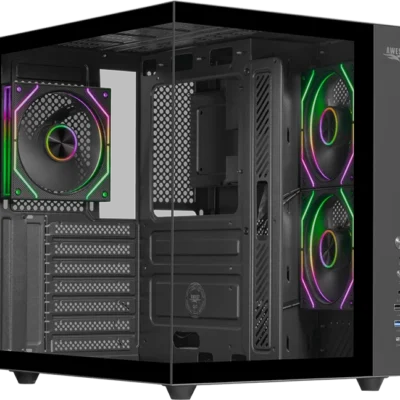 کیس کامپیوتر گیمینگ AWEST مدل AQ15-B‌
