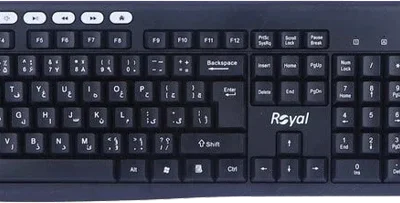 کیبورد و موس بی سیم ROYAL مدل RKM 870‌
