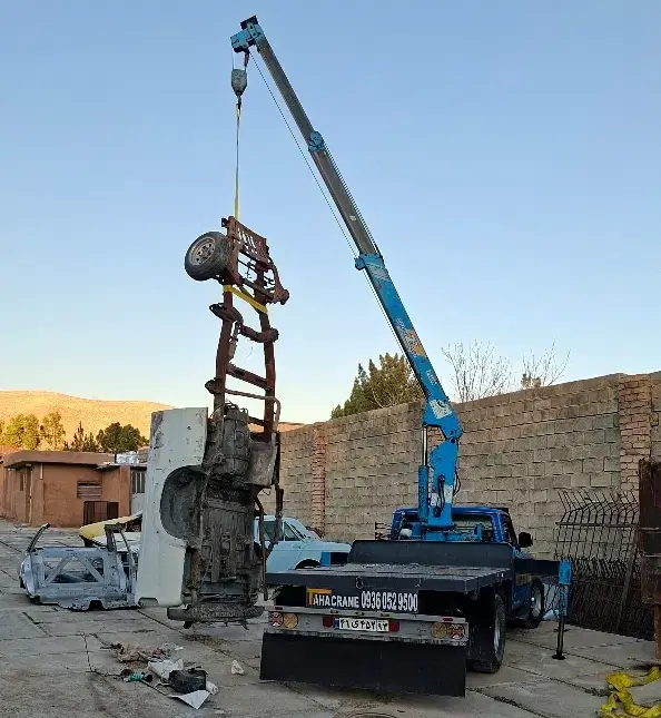 خدمات جرثقیل نیسان - شبانه روزی در شیراز، ترمینال باربری، بلوار ترابری