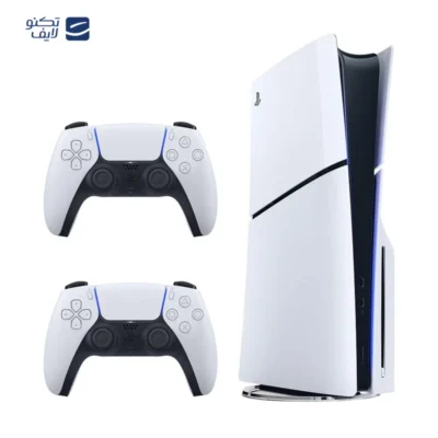کنسول بازی سونی مدل PlayStation 5 Slim ظرفیت 825 گیگابایت ریجن CFI-2116 اروپا به همراه دسته اضافی مشکی